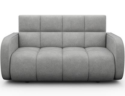 Deverio 3 Seater Condo Size Storage Sleeper Sofa - Light Grey