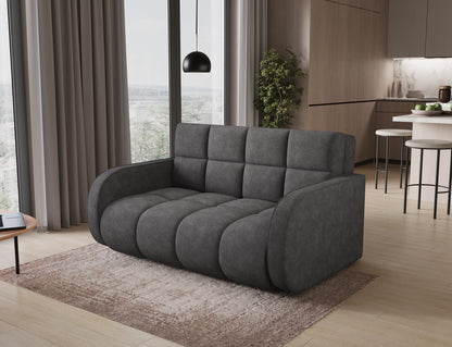 ReForm Creative Home Deverio 3 Seater Condo Size Storage Sleeper Sofa - Dark Grey-Free Delivery-USA & CANADA