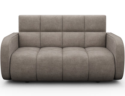 Deverio 3 Seater Condo Size Storage Sleeper Sofa - Mocha Brown