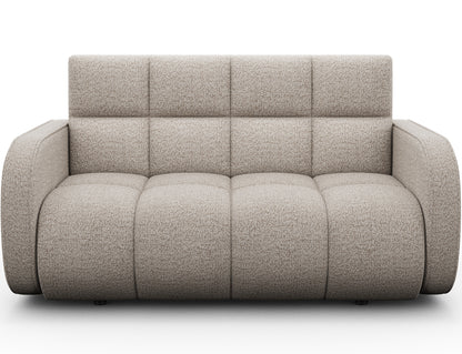 Deverio 3 Seater Condo Size Storage Sleeper Sofa - Beige