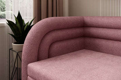 Fabillo Storage Sleeper Sofa - Blush