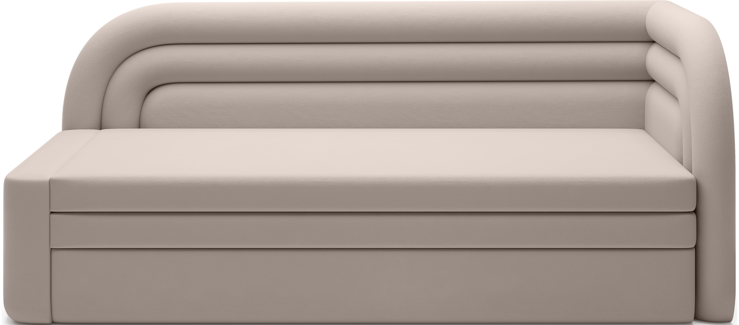 Fabillo Storage Sleeper Sofa - Beige