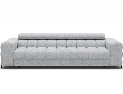 ReForm Creative Home Festello 3 Seater Sleeper Chaise Sofa - Light Grey-Free Delivery-USA & CANADA