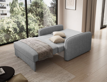 Laine Condo Style 1 Seater Storage Sleeper Sofa - Light Grey