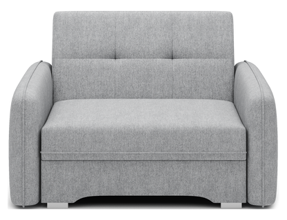 Laine Condo Style 1 Seater Storage Sleeper Sofa - Light Grey