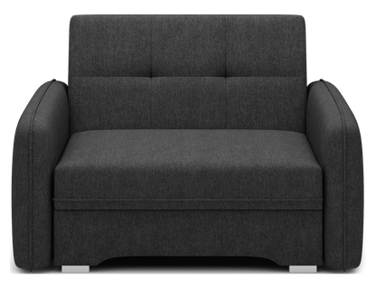 Laine Condo Style 1 Seater Storage Sleeper Sofa - Black