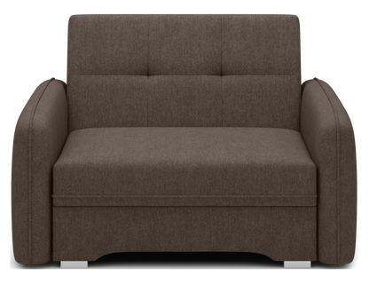 Laine Condo Style 1 Seater Storage Sleeper Sofa - Brown