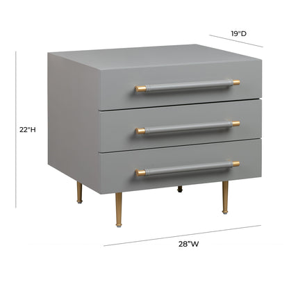 ReForm Creative Home-Slate 28" Storage Drawer Nightstand - Multiple Colors Available