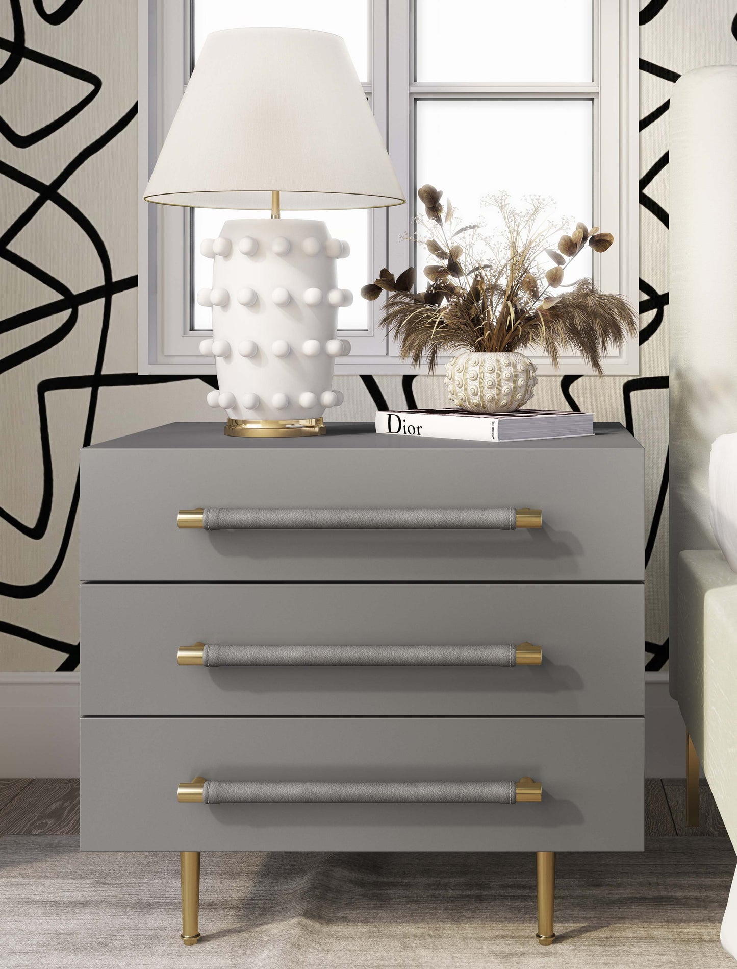 ReForm Creative Home-Slate 28" Storage Drawer Nightstand - Multiple Colors Available