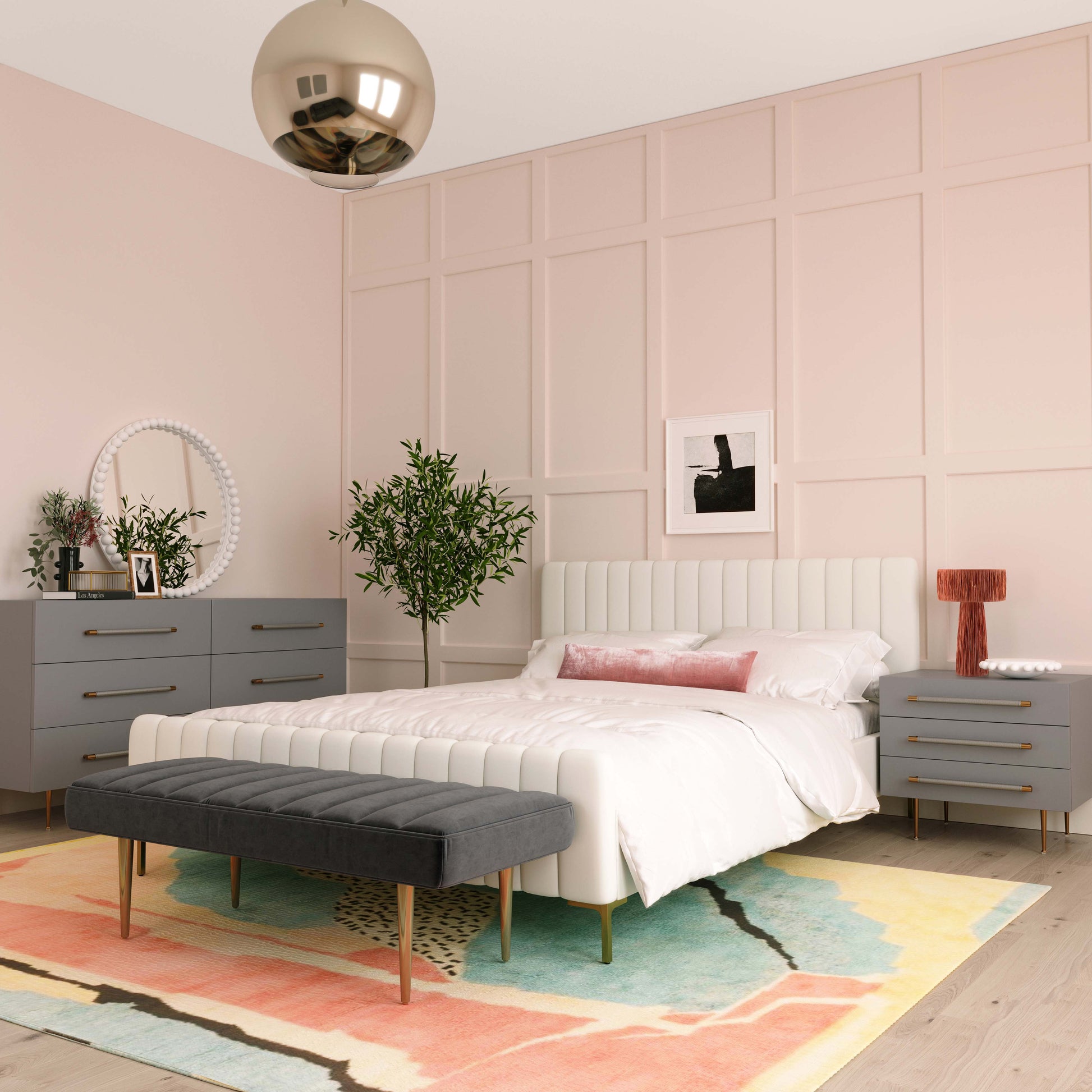 ReForm Creative Home-Slate 28" Storage Drawer Nightstand - Multiple Colors Available