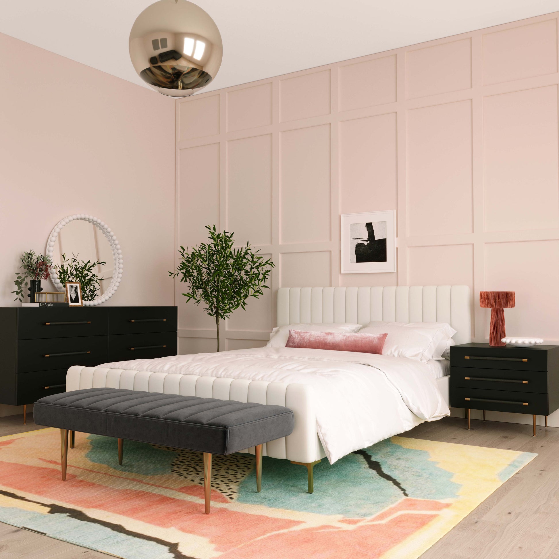 ReForm Creative Home-Slate 28" Storage Drawer Nightstand - Multiple Colors Available