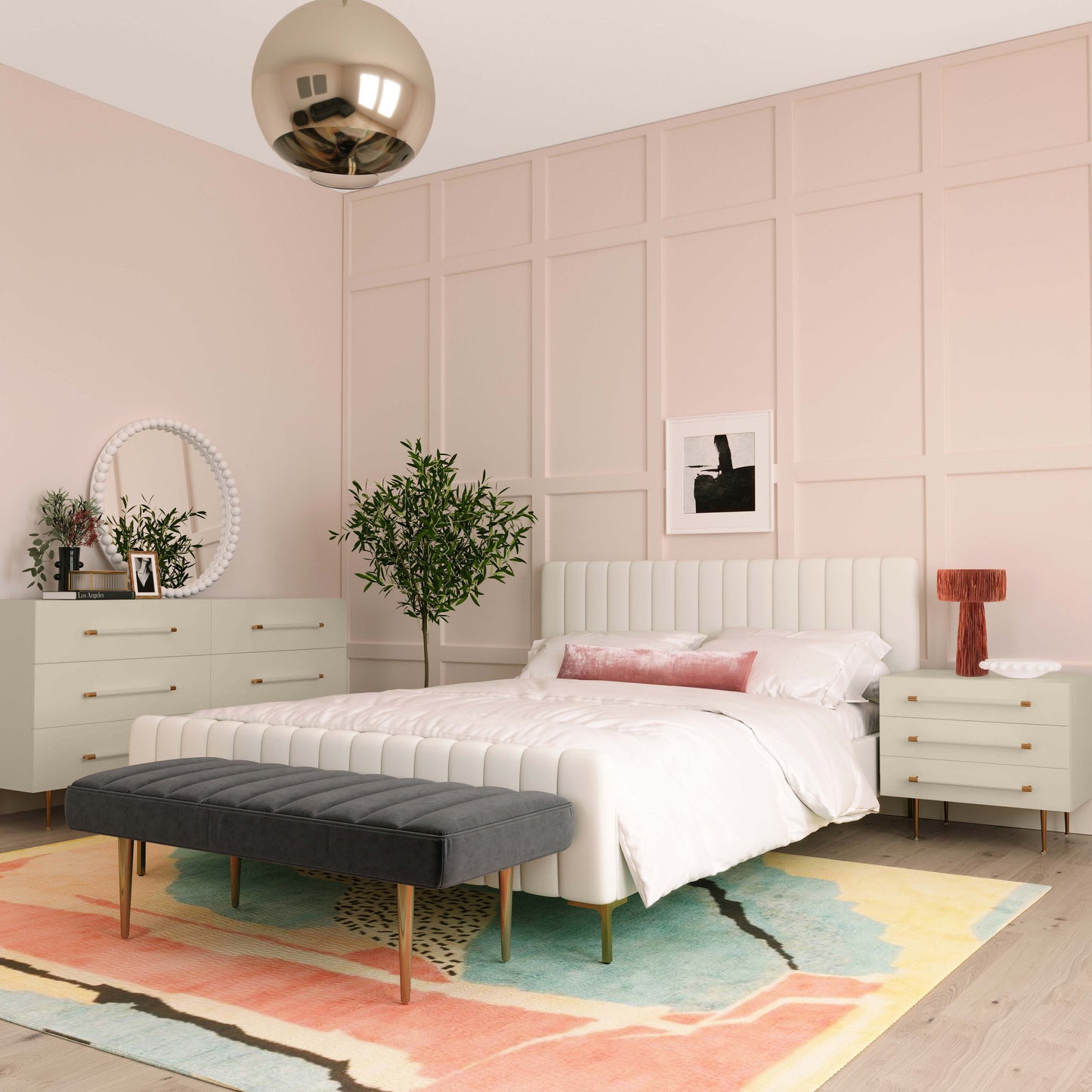 ReForm Creative Home-Slate 28" Storage Drawer Nightstand - Multiple Colors Available