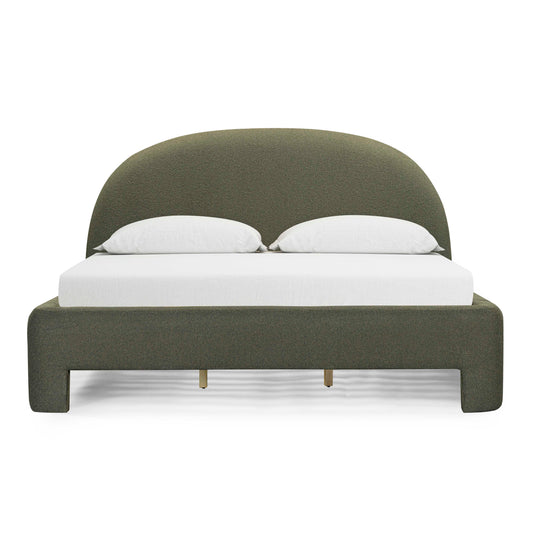 Belmont Performance Grade Plattform-Bett mit Bouclé-Bezug – in mehreren Farben erhältlich
