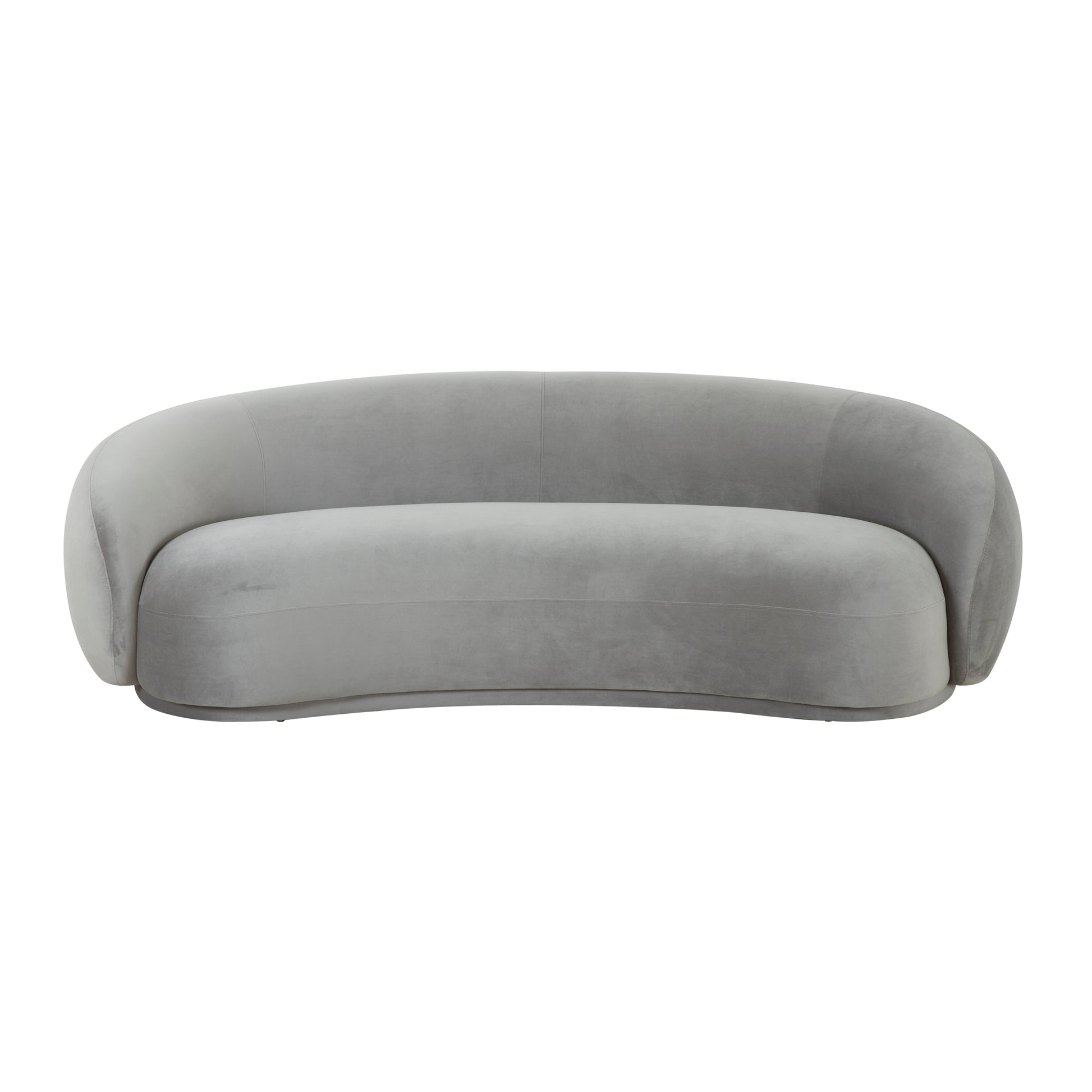 ReForm Creative Home-Mia Luxury Performance Grade Velvet Sofa-Cream/Grey/Mustard/Green/Brown
