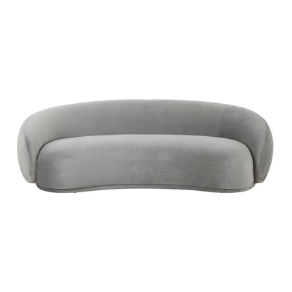 ReForm Creative Home-Mia Luxury Performance Grade Velvet Sofa-Cream/Grey/Mustard/Green/Brown