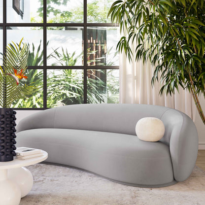 ReForm Creative Home-Mia Luxury Performance Grade Velvet Sofa-Cream/Grey/Mustard/Green/Brown