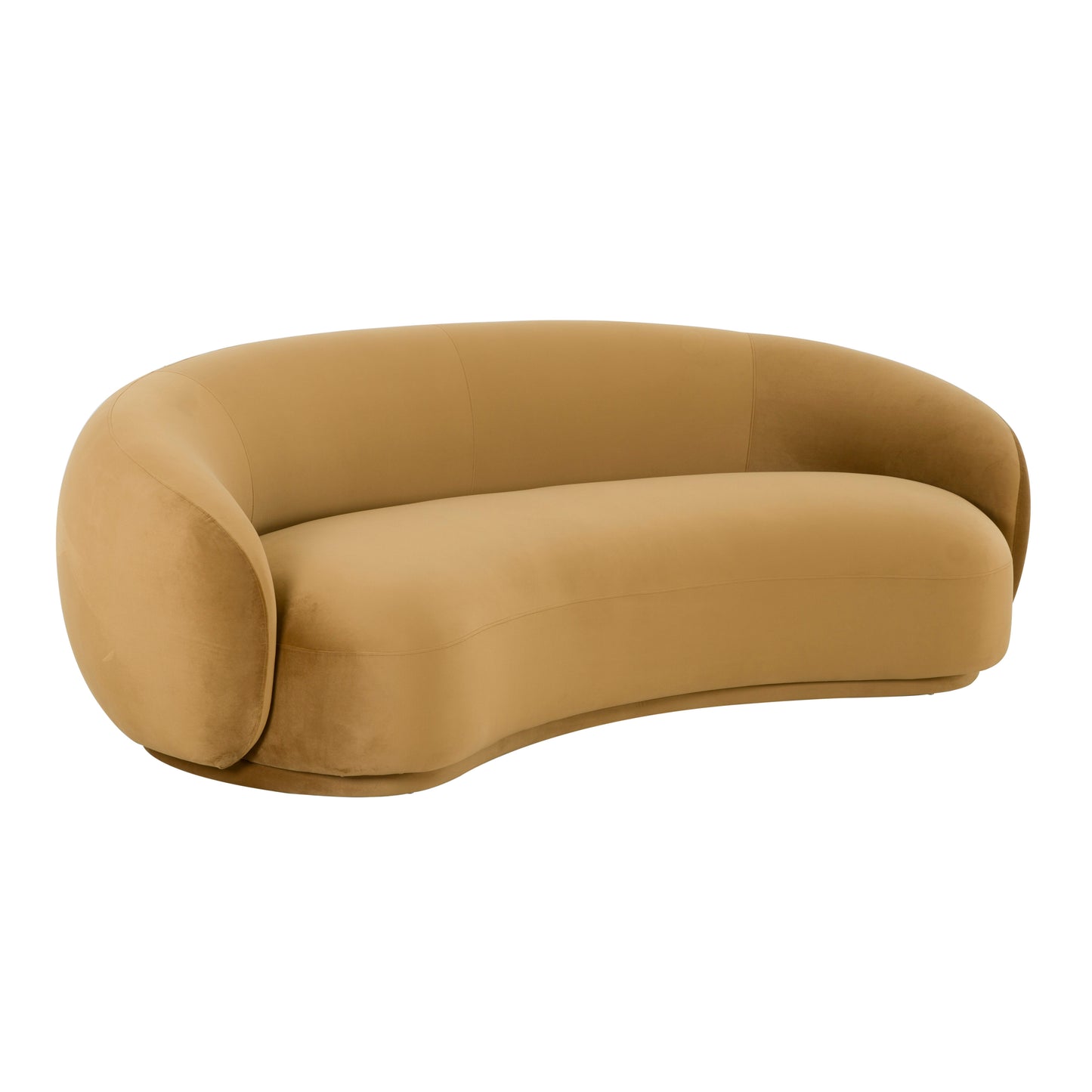 ReForm Creative Home-Mia Luxury Performance Grade Velvet Sofa-Cream/Grey/Mustard/Green/Brown
