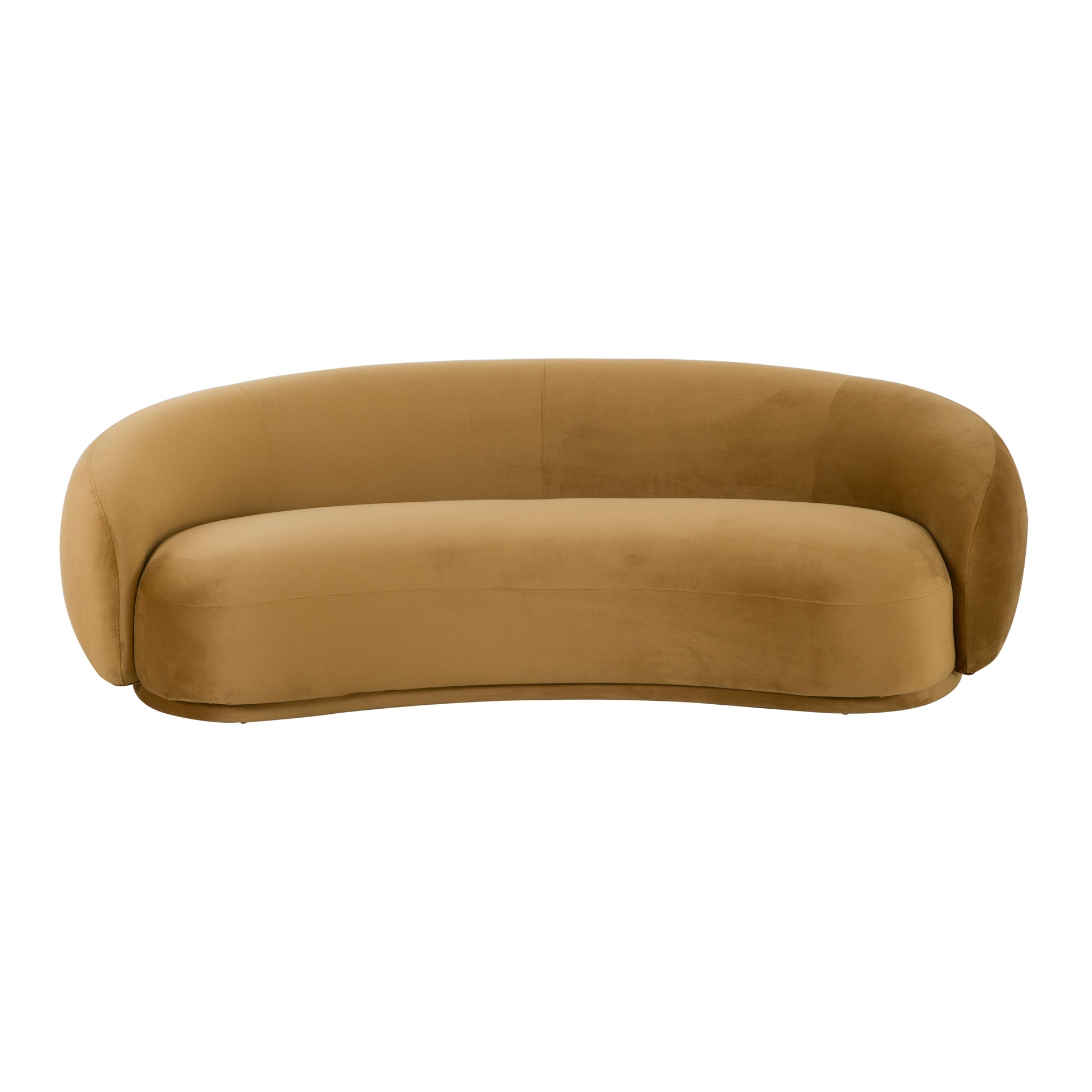 ReForm Creative Home-Mia Luxury Performance Grade Velvet Sofa-Cream/Grey/Mustard/Green/Brown