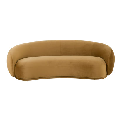ReForm Creative Home-Mia Luxury Performance Grade Velvet Sofa-Cream/Grey/Mustard/Green/Brown