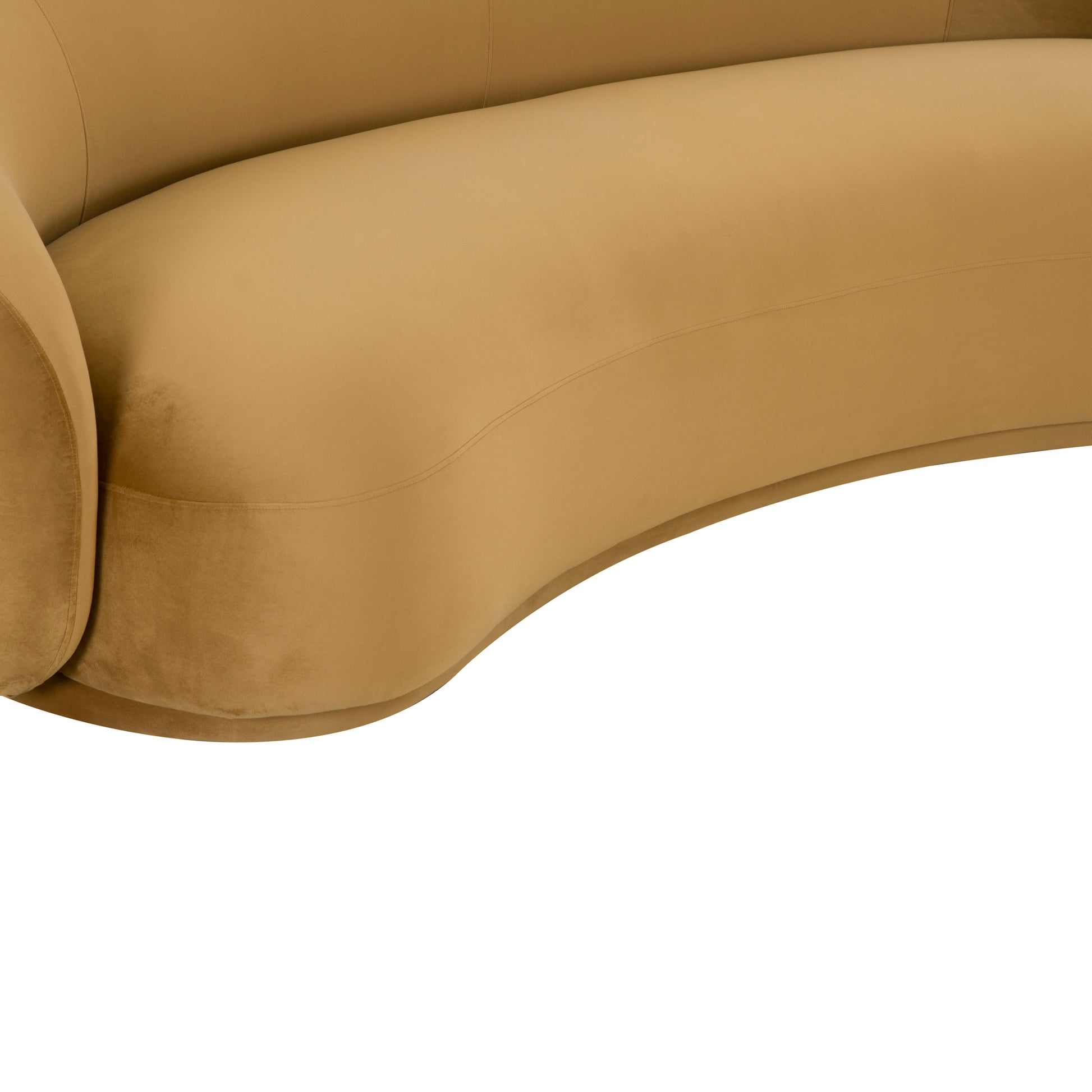 ReForm Creative Home-Mia Luxury Performance Grade Velvet Sofa-Cream/Grey/Mustard/Green/Brown