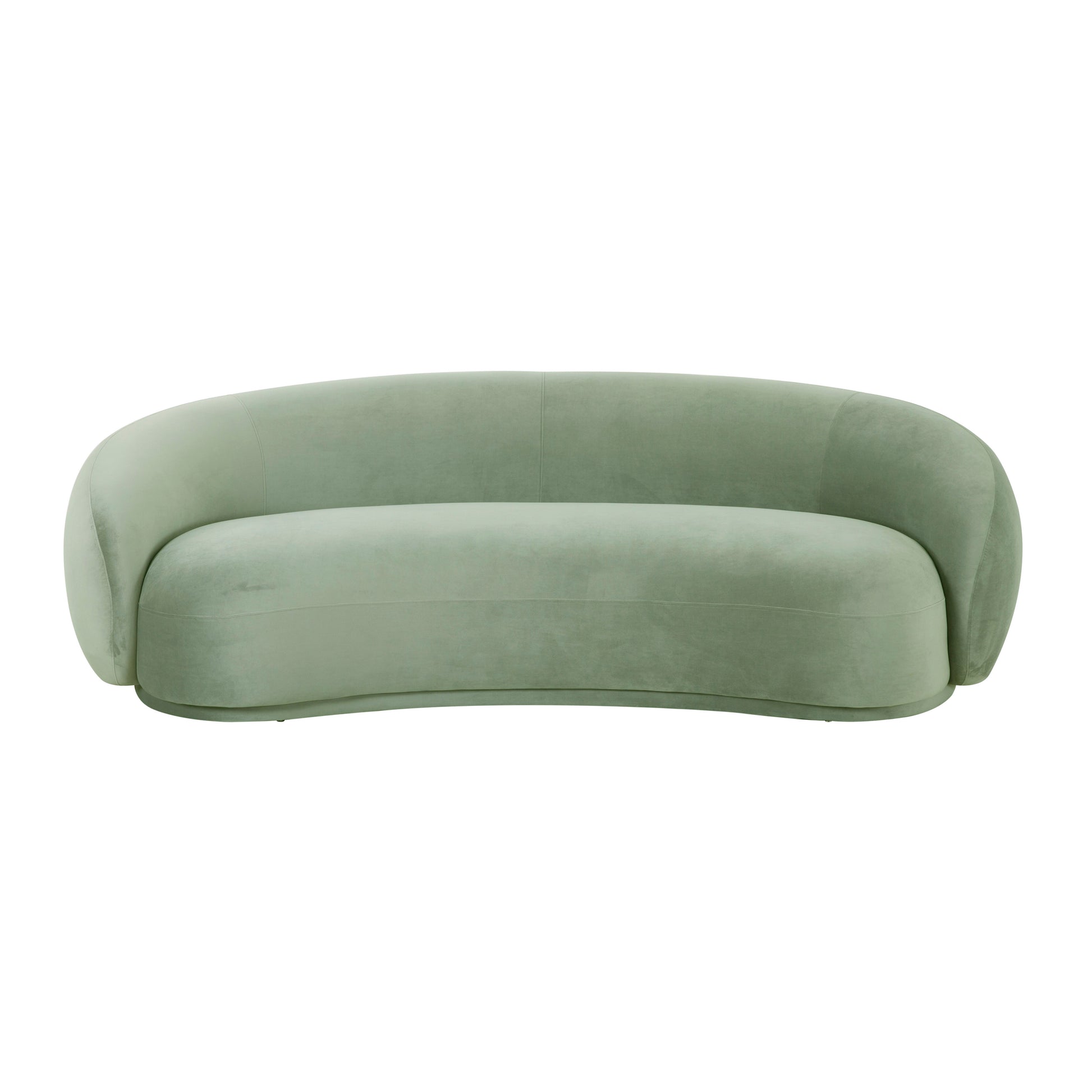 ReForm Creative Home-Mia Luxury Performance Grade Velvet Sofa-Cream/Grey/Mustard/Green/Brown