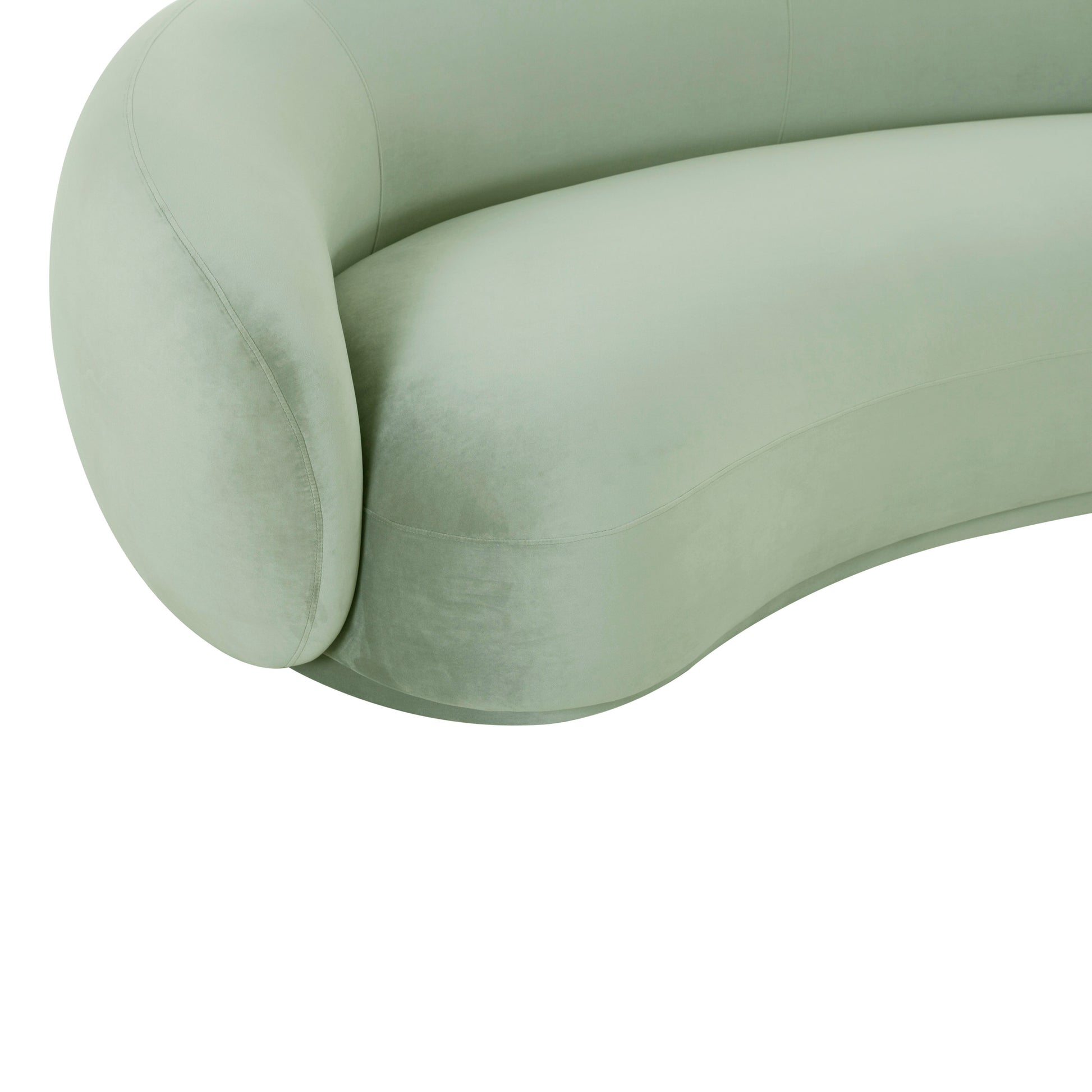 ReForm Creative Home-Mia Luxury Performance Grade Velvet Sofa-Cream/Grey/Mustard/Green/Brown