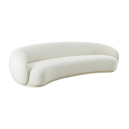 ReForm Creative Home-Mia Luxury Performance Grade Velvet Sofa-Cream/Grey/Mustard/Green/Brown