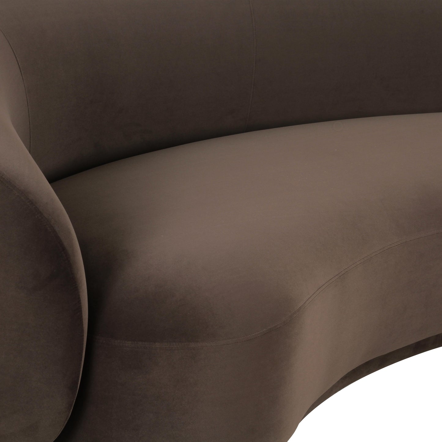 ReForm Creative Home-Mia Luxury Performance Grade Velvet Sofa-Cream/Grey/Mustard/Green/Brown
