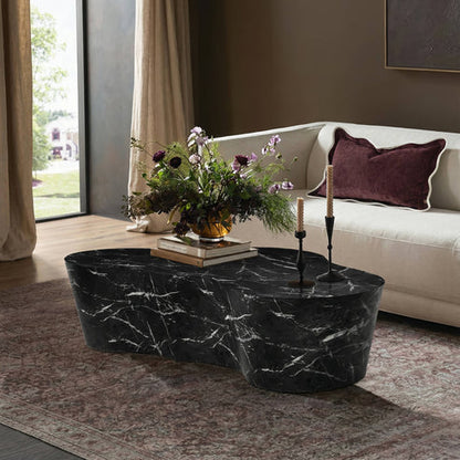 ReForm Creative Home-Eileen 59" Indoor/Outdoor Concrete Coffee Table - Multiple Options. Free Delivery-USA & CANADA