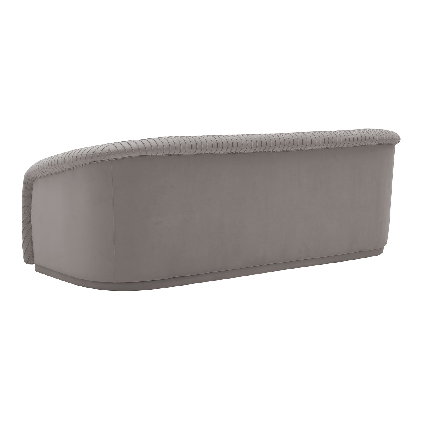 ReForm Creative Home-Luxury Pleated Velvet Sofa. Performance-Durable