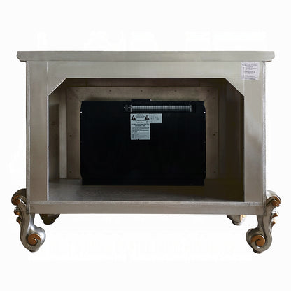 Gilded Antique Luxury Fireplace - Platinum