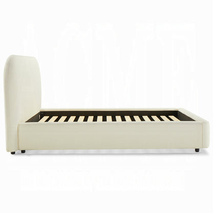 ReForm Creative Home Urban Upholstered Platform Bed - Beige Free Delivery USA & Canada