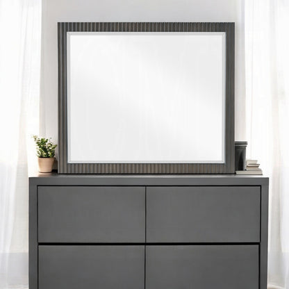 ReForm Creative Home Laffery Luxury Chanel Detail Dresser Mirror - Espresso-Free Delivery USA & CANADA