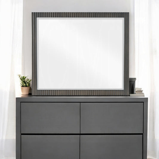 ReForm Creative Home Laffery Luxury Chanel Detail Dresser Mirror - Espresso-Free Delivery USA & CANADA