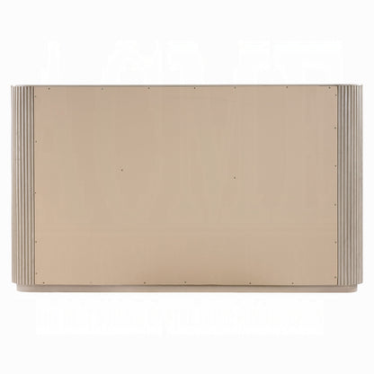 ReForm Creative Home Chianti Luxury Chanel Detail Bed - Light Oak Free Delivery USA & Canada