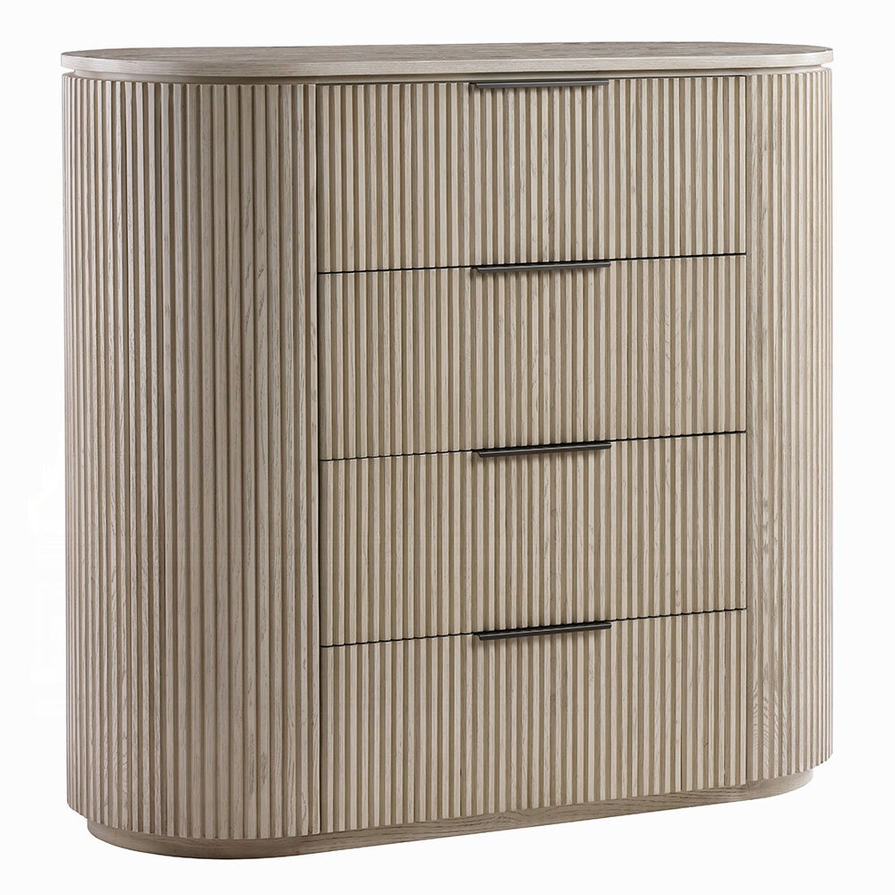 ReForm Creative Home Chianti Luxury Chanel Chest - Light Oak-Free Delivery USA & CANADA