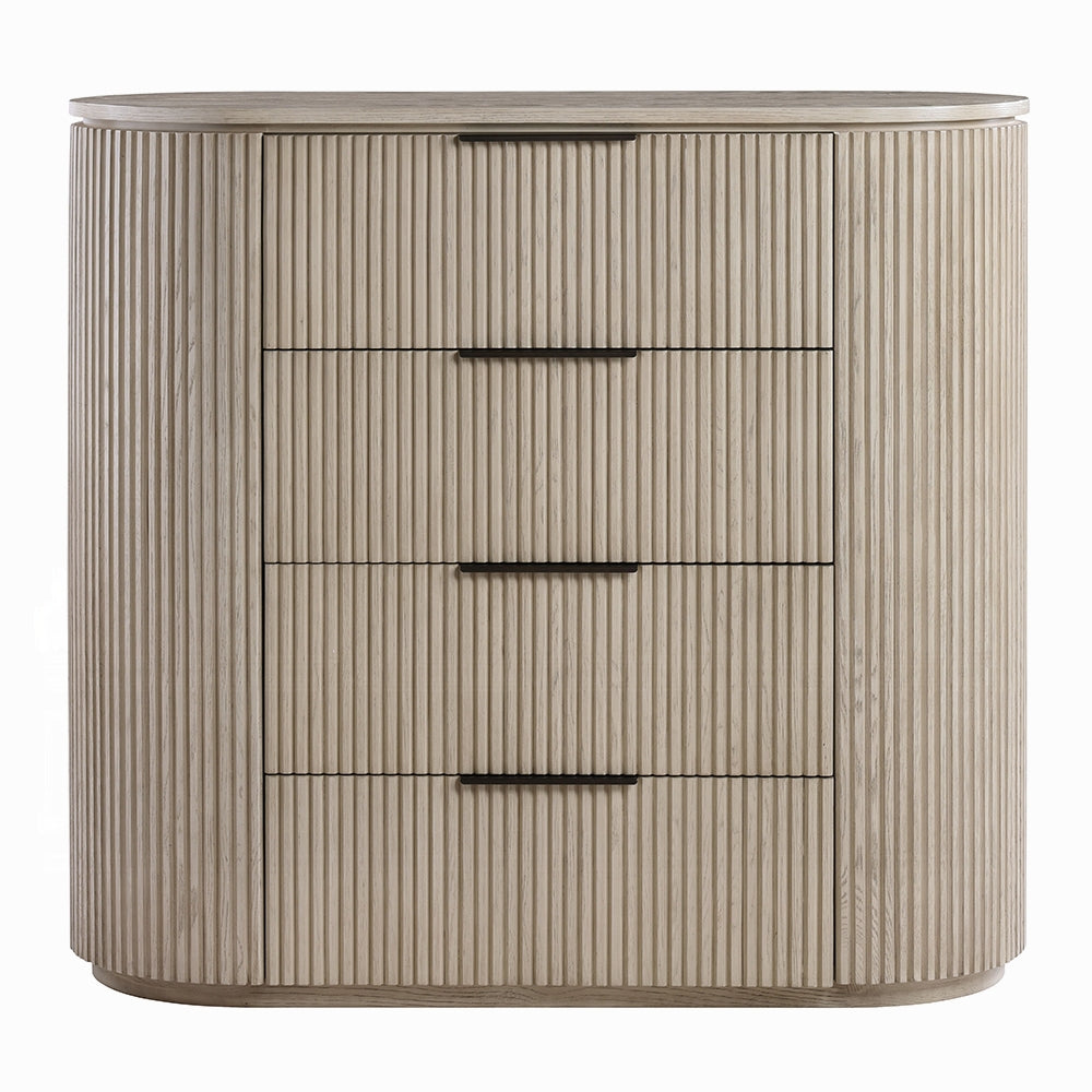 ReForm Creative Home Chianti Luxury Chanel Chest - Light Oak-Free Delivery USA & CANADA