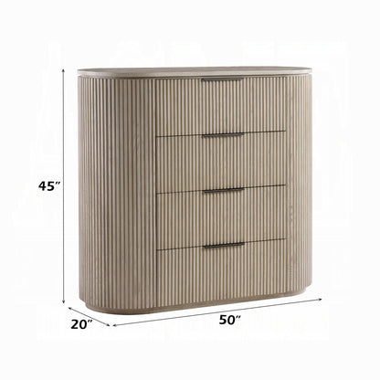 Chianti Luxury Chanel Chest - Light Oak
