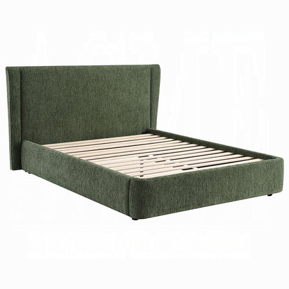 ReForm Creative Home Purus Upholstered Platform Bed - Moss Green Free Delivery USA & Canada