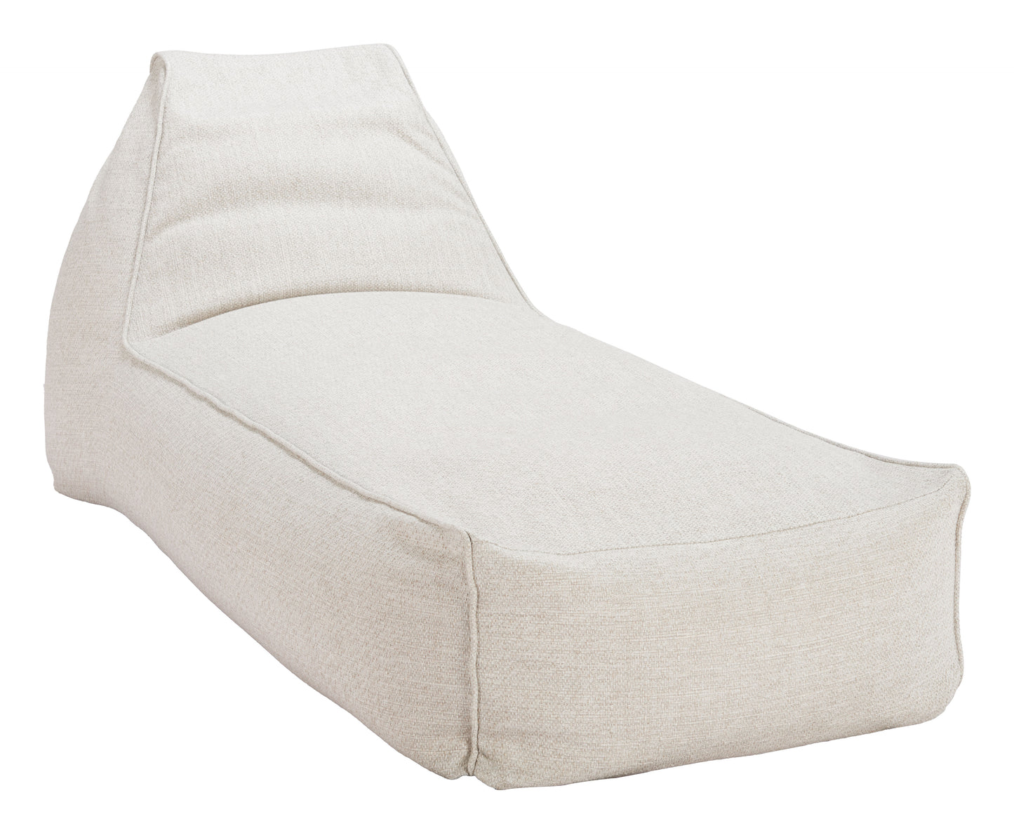 ReForm Creative Home Veranda Indoor/Outdoor Chaise Lounger - Beige. Free Delivery-USA & CANADA