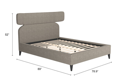 ReForm Creative Home Grove Performance Grade Platform Bed - Taupe