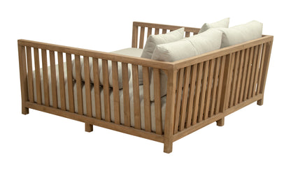 ReForm Creative Home Sunhaven Indoor/Outdoor Daybed Lounger - Taupe. Free Delivery-USA & CANADA