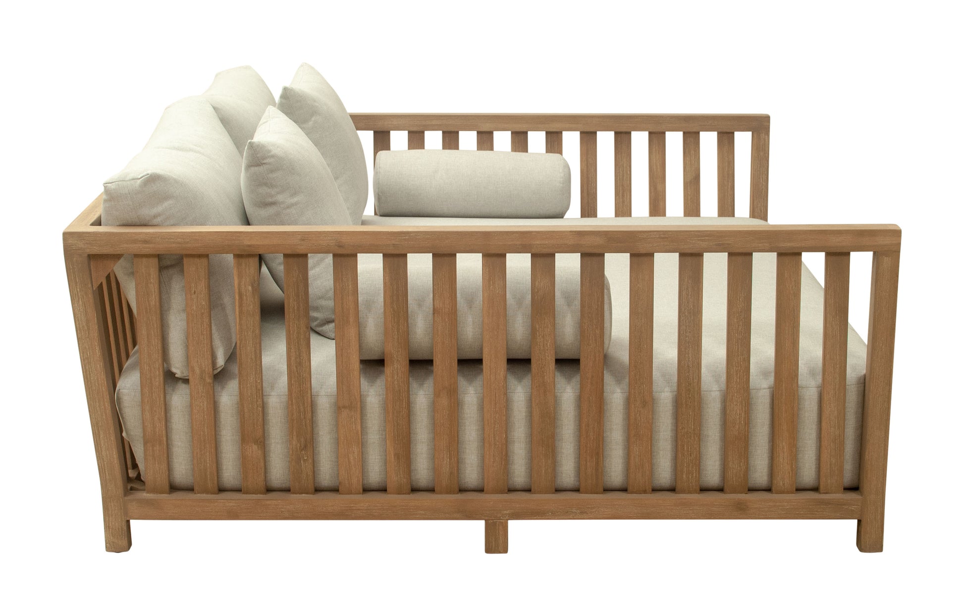 ReForm Creative Home Sunhaven Indoor/Outdoor Daybed Lounger - Taupe. Free Delivery-USA & CANADA