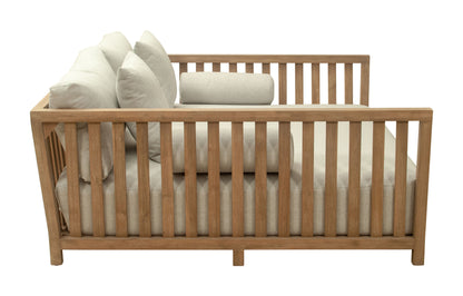 ReForm Creative Home Sunhaven Indoor/Outdoor Daybed Lounger - Taupe. Free Delivery-USA & CANADA