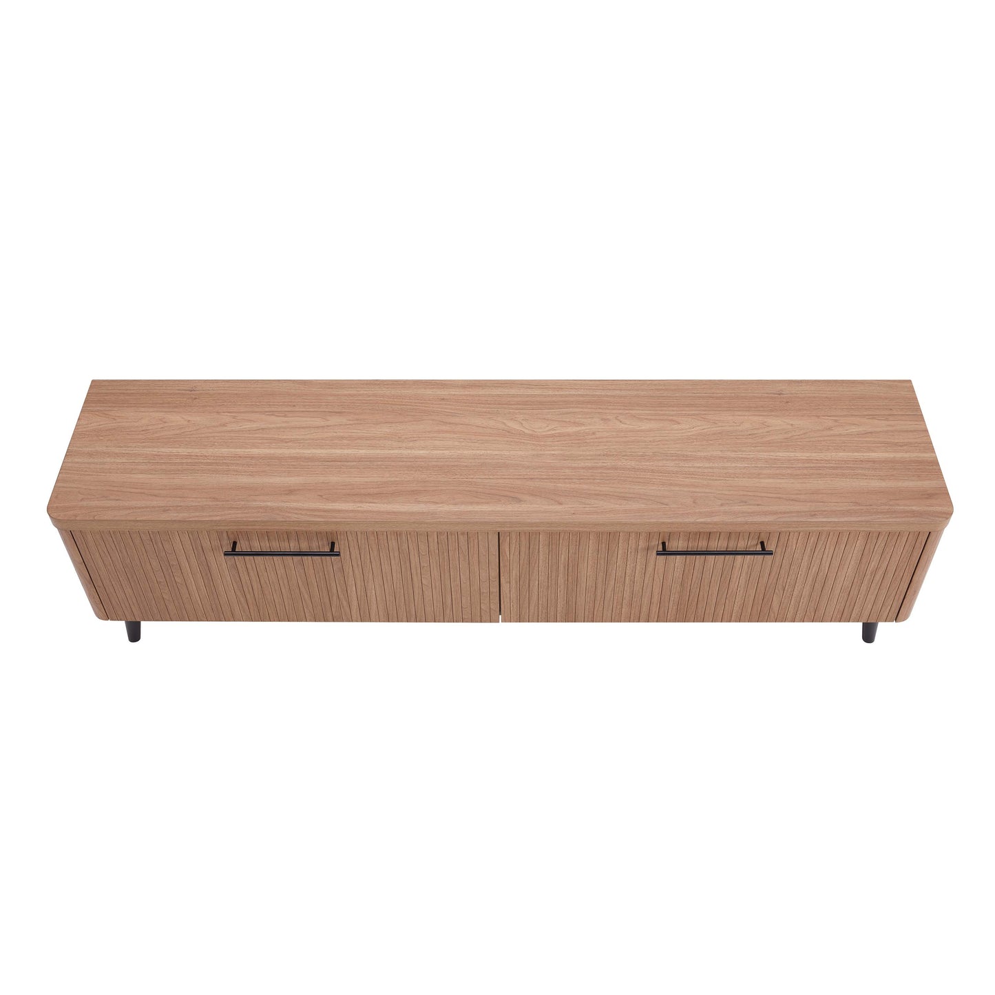 ReForm Creative Home-Tempo 69" Fluted TV Stand with 2 Drawers - Multiple Color Options