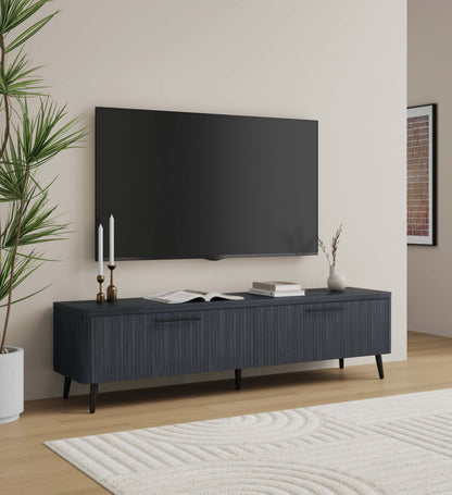 ReForm Creative Home-Tempo 69" Fluted TV Stand with 2 Drawers - Multiple Color Options