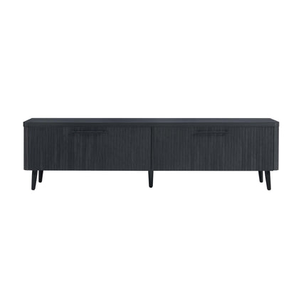ReForm Creative Home-Tempo 69" Fluted TV Stand with 2 Drawers - Multiple Color Options