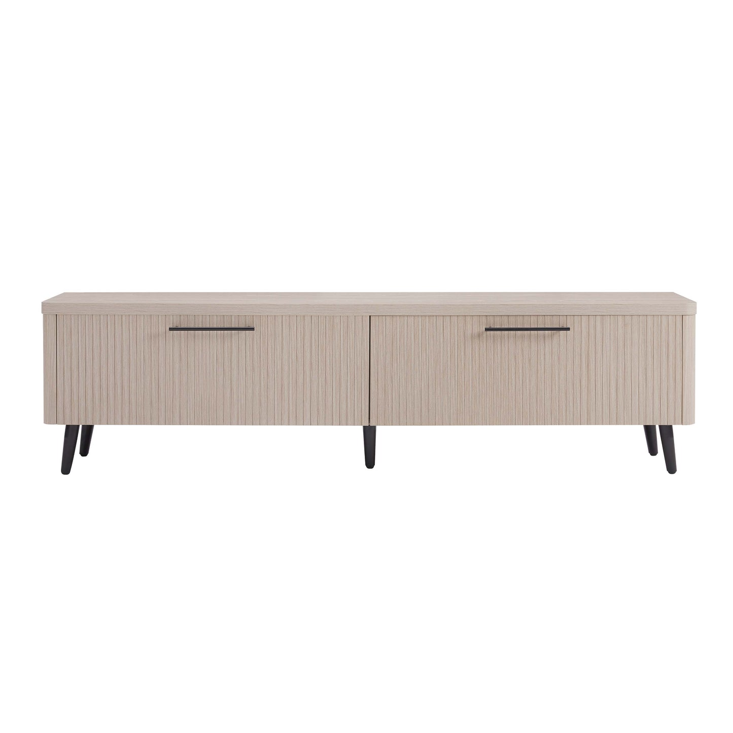 ReForm Creative Home-Tempo 69" Fluted TV Stand with 2 Drawers - Multiple Color Options
