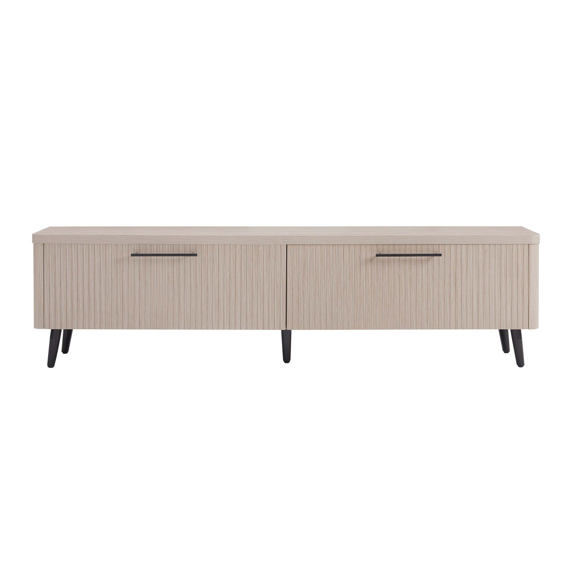 ReForm Creative Home-Tempo 69" Fluted TV Stand with 2 Drawers - Multiple Color Options