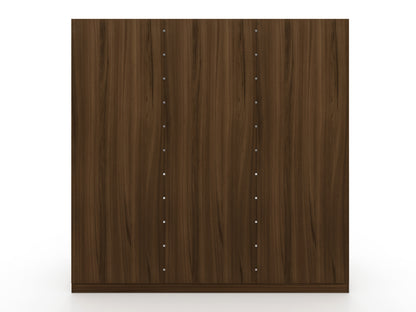 Torino Modern Freestanding Wardrobe - Brown